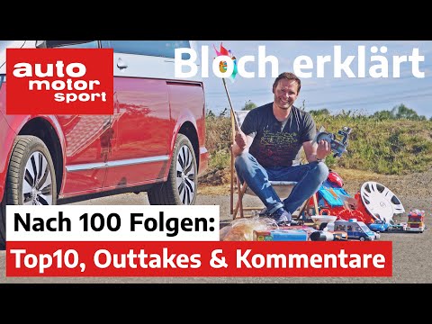 Das Beste aus 100 Folgen: Blochs Top10, Outtakes & Kommentare - Bloch erklärt #101 |auto motor sport