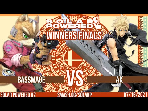 Solar Powered #2 - SSBU - BassMage(Fox) vs. ak(Cloud) - Winners Finals