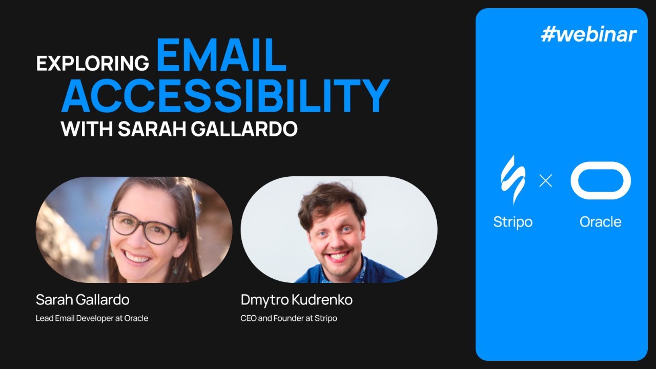 Exploring email accessibility with Sarah Gallardo