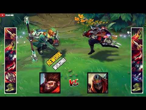ZED vs WUKONG FULL BUILD FIGHTS & WUKONG & ZED Montage!