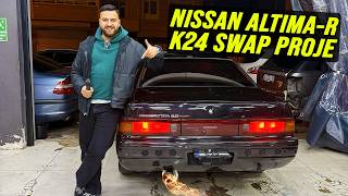 "Ben Bu Arabayı ASGARİ ÜCRETLE YAPTIM" | Nissan ALTIMA R K24 | Başarı 