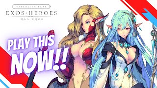 Exos Heroes Gameplay | Mobile Games(Android)