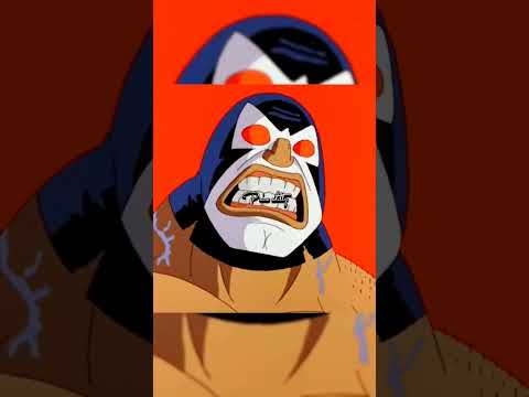 Batman almost kill Bane 😳 #batman  #dccomics #animation  #shorts