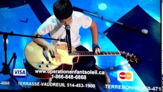 Felix St-Hilaire - Wonder - young blind playing blues.