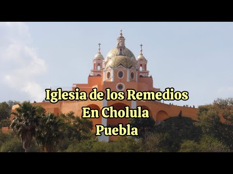 Iglesia de los Remedios en Cholula Puebla,Pozo de los deseos.
