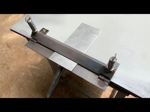 Make A Simple Sheet Metal Bending Tool- DIY Projects