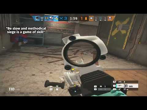 “Be slow and methodical, siege is a game of skill” (The dying breaths of my dear friend Edward)