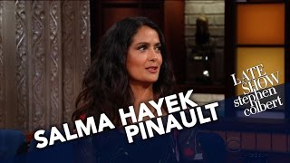 Salma Hayek Pinault Is Overflowing With Mexican Pr