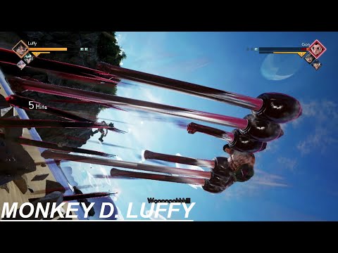 Jump Force Deluxe Edition: "Monkey D. Luffy Full Fight Scene" Nintendo Switch Gameplay