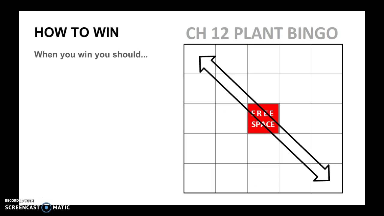 Science Review BINGO