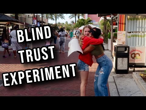FREE HUGS! Blind Trust Experiment **EMOTIONAL**