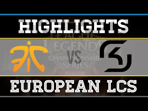 EU LCS Spring 2015 Highlights : Fnatic vs SK Gaming (W5D1)