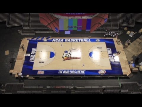 Fast Final Four floor