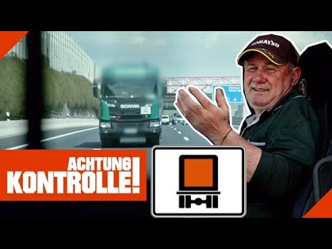 Das TYPISCHE "Fahr mal schnell!" Gefahrgut-Transport STOPP! |1/2| Kabel Eins | Achtung Kontrolle