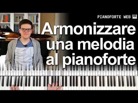 How to Harmonize a Melody (Piano Lesson)