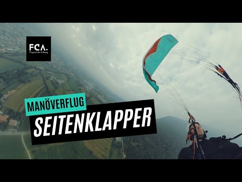 SEITLICHER EINKLAPPER - Ausbildungsmanöver - Flugschule Arlberg
