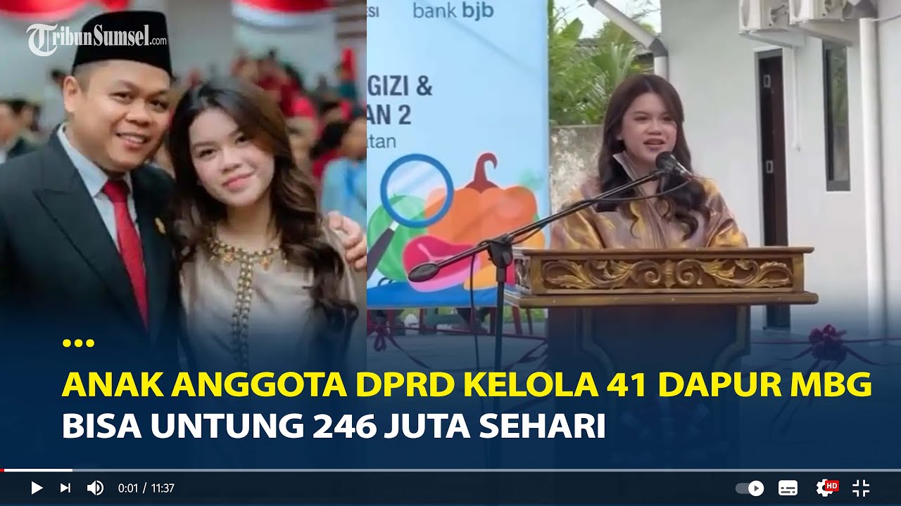 Viral Sosok Yasika Aulia, Anak Anggota DPRD Sulsel Kelola 41 Dapur MBG, Bisa Untung 246 Juta Sehari