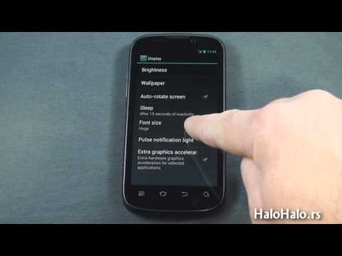 Android 4xx - kako povećati veličinu slova