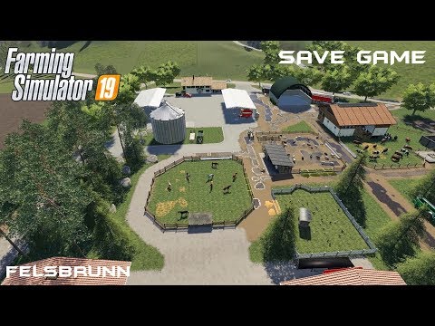 Save Game | Animals on Felsbrunn | Farming Simulator 19 Video