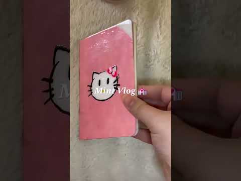 𝑴𝒊𝒏𝒊 𝒗𝒍𝒐𝒈! #fyp #tiktok #trend #audios #makeup #hellokitty #vlog #shorts