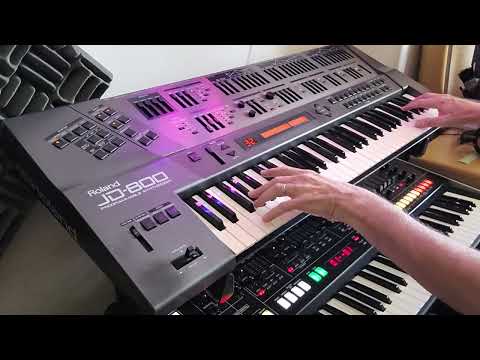 Roland JD-800 *LEGEND* 61-Key Programmable Synthesizer ✅RARE from ´90s✅CARBON✅ Checked & Cleaned ✅ NO Redglue✅ image 22