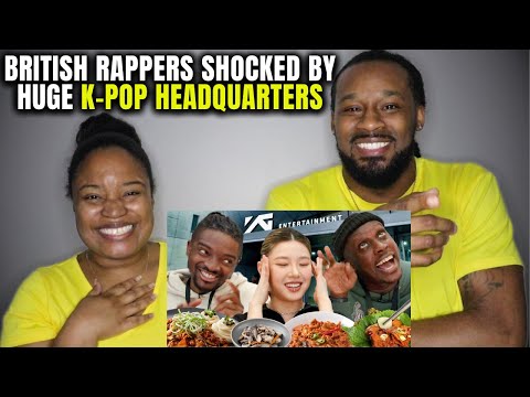 🇰🇷🇬🇧 FROM RAP TO KPOP! | Americans React to British Rappers Shocked by HUGE K Pop Headquarters