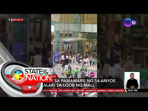 Isa patay sa pamamaril ng 14-anyos na lalaki sa loob ng mall sa Thailand SONA