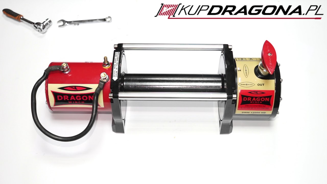 Podłączenie wyciągarki elektrycznej Dragon Winch na krótko / bez przekaźnika