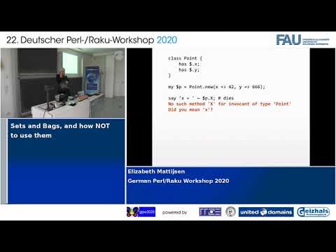 Elizabeth Mattijsen - Sets and Bags, and how NOT to use them