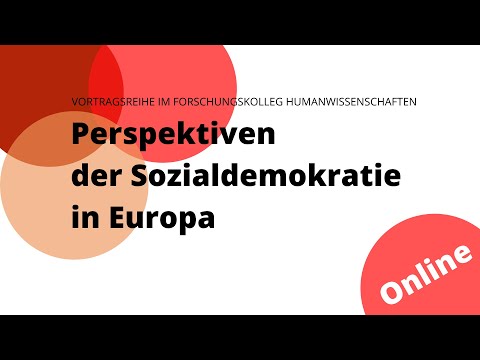 Vortragsreihe | Wolfgang Merkel | »Vom Niedergang zum Ende der Sozialdemokratie?«