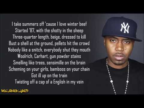 Nas - Thief's Theme (Lyrics)