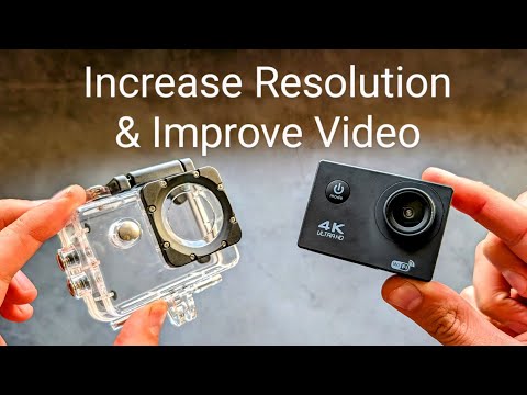 How to IMPROVE Video Quality & Change Resolution on 4K Sports Action Camera Ultra HD DVR
