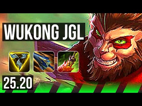 WUKONG vs SYLAS (JGL) | Legendary, 37k DMG | KR Diamond | 25.20