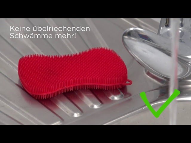 Video teaser for Kuhn Rikon Silikonschwamm (deutsch)