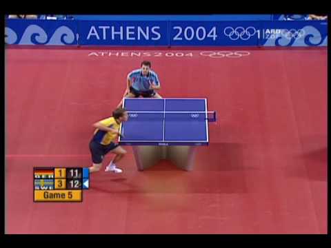 J-O. Waldner vs. Timo Boll - Athens 2004 Olympic Games (Waldner's points)