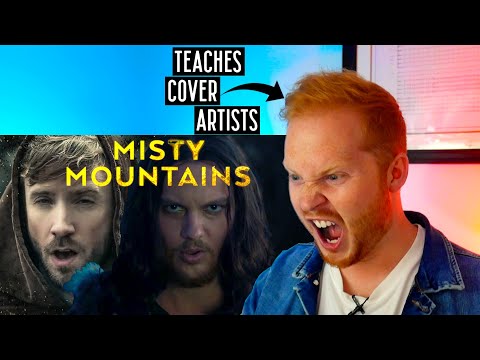 Vocal Coach reacts to Peter Hollens and Tim Foust singing Misty Mountains