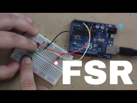 Arduino Prototyping Inputs #31: Force Sensitive Resistor (FSR)