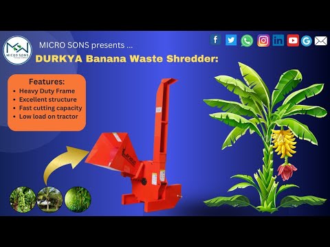 Banana Shredder Machine