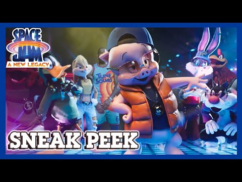 Space Jam: A New Legacy Sneak Peek | Porky Pig Rapping | Cartoon Network UK 🇬🇧