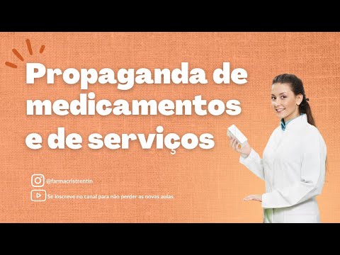 Aula 45: Propaganda de medicamentos e de serviços!  #farmaciaclinica #consultoriofarmaceutico