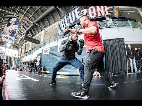 Melhores Momentos do Treino Aberto do UFC 210