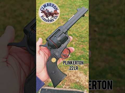 Introducing The Cimarron Firearms Plinkerton .22LR Revolver - Black on Black