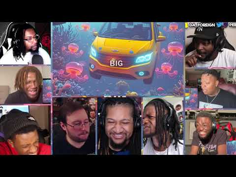 SpongeOpp - FUN (Official Lyric Video) [REACTION MASH-UP]#2702