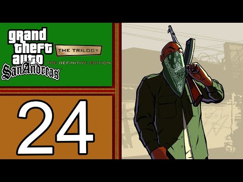 GTA San Andreas: Definitive Edition playthrough pt24 - The Vigilante (Tank) Mission Goes Wrong!