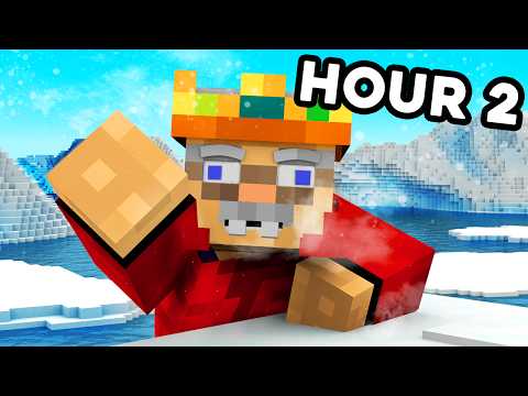 I Survived 50 Hours in a Frozen Minecraft World