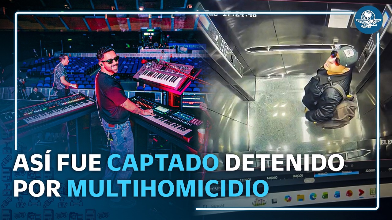 Filtran video del asesino de Jonathán Meléndez, tecladista de Camilo Séptimo