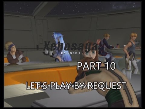 **BLIND** Let's Play Xenosaga Ep 1 Part 10 - Touring Elsa