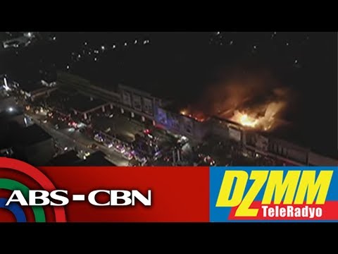 Fire hits Robinsons Place mall in Tacloban | DZMM Video