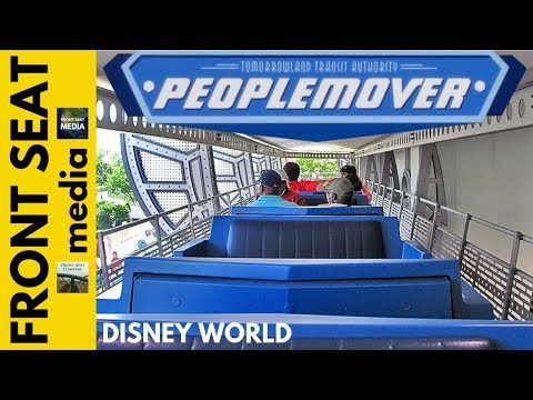 Tomorrowland PeopleMover POV HD On-Ride Magic Kingdom Disney World Transit Authority Video