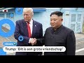 Trump ontmoet Kim Jong-un in Noord-Korea